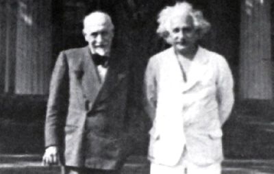 Luigi Pirandello e Alberto Einstein